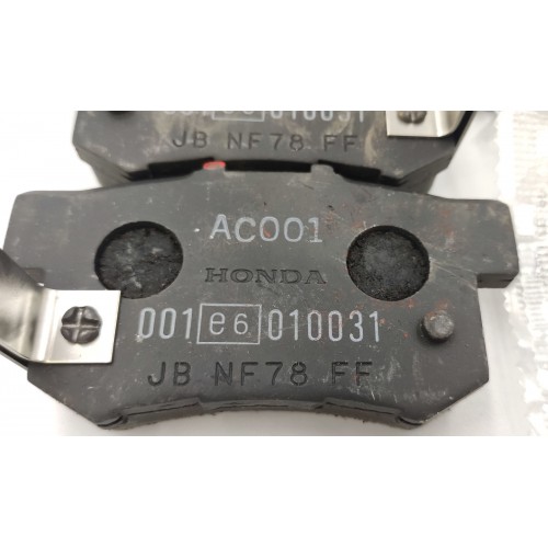 Honda genuine brake pads rear FRV 43022sjfe00